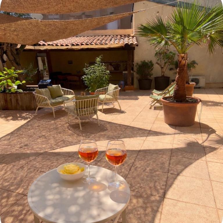 Maison de Charme avec Patio et Garage Privé Sète Centre - Maison de Vacances 3 Chambres - 1