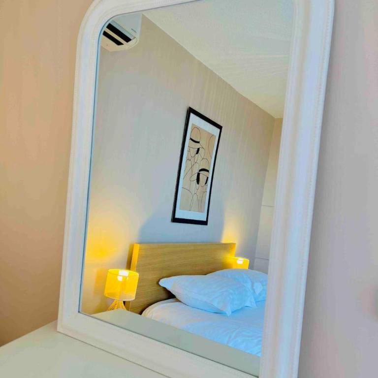 L'escale Azur - Apt 2 Prs - Vue Mer et Cap d'Antibes - Apartment mit 1 Schlafzimmer - 14