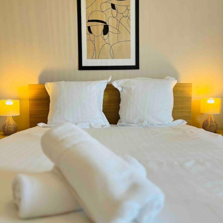 L'escale Azur - Apt 2 Prs - Vue Mer et Cap d'Antibes - Apartment mit 1 Schlafzimmer - 17