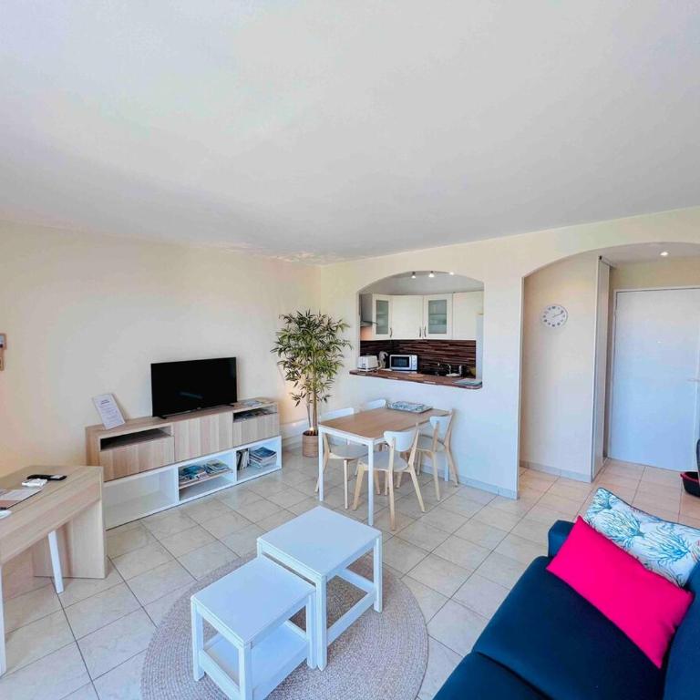 L'escale Azur - Apt 2 Prs - Vue Mer et Cap d'Antibes - Apartment mit 1 Schlafzimmer - 18
