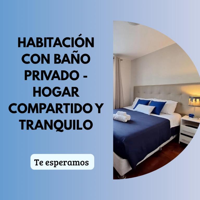 Habitación Privada en departamento Compartido - Habitación Doble con baño privado - 1