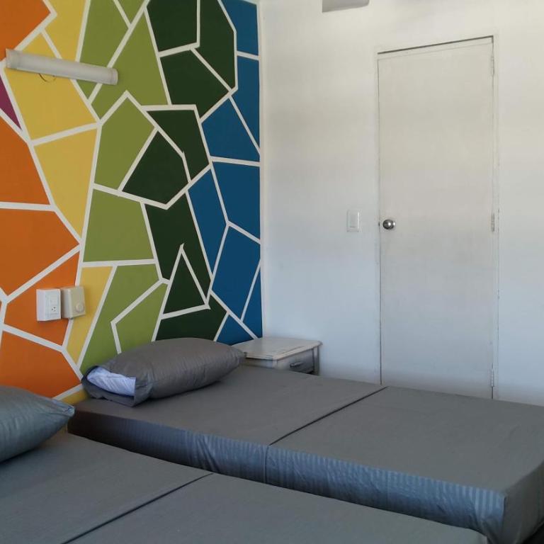 Panamerican Hostel - Habitación Doble Económica - 2 camas - 1