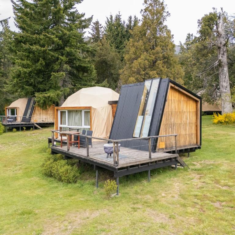Glamping Vulcanche - Habitación Cuádruple con vistas a la montaña - 1