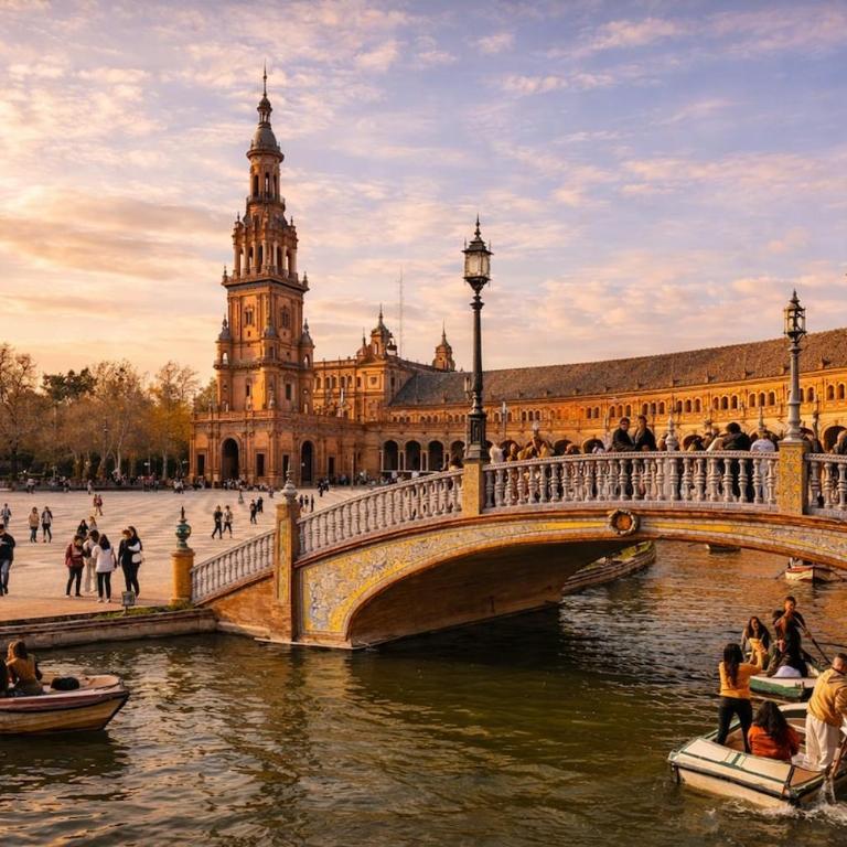 Sevilla Centro, Wifi, Aire Acondicionado y Balcón - Apartamento de 1 Dormitorio con balcón y vistas a la ciudad - 35