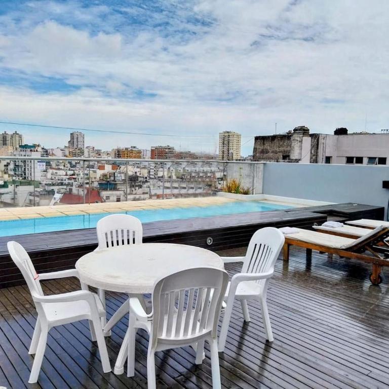 Santa Fe Plaza 1 amb con Pileta, laundry y Gym - Apartamento de 1 dormitorio - 8