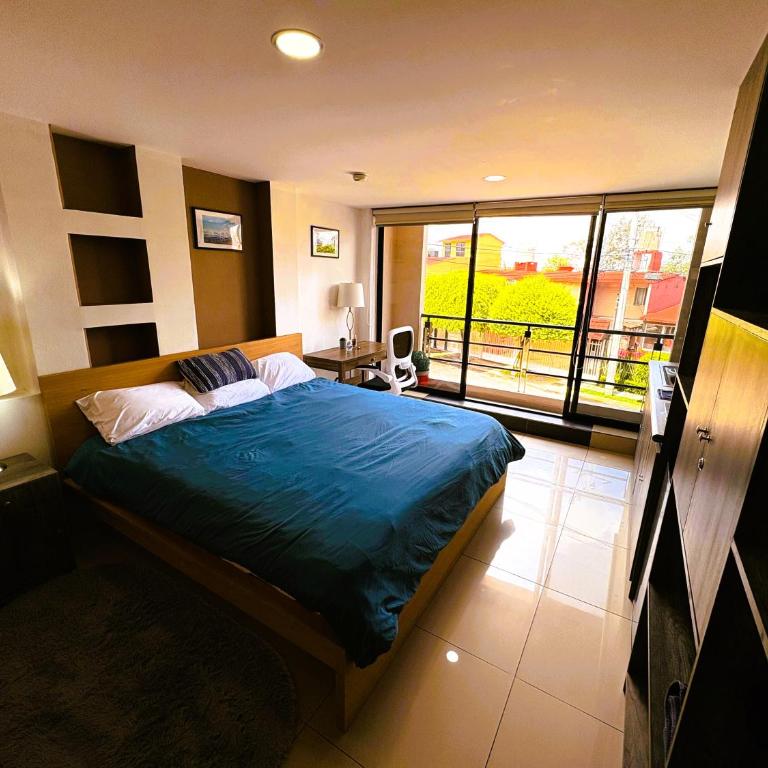 S10 KING Suite at TEC CEM Cocineta WiFi Balcón Parking Terraza - Apartamento de 1 dormitorio - 2