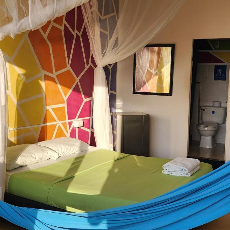 Panamerican Hostel - Habitación Doble Estándar con ventilador - 3