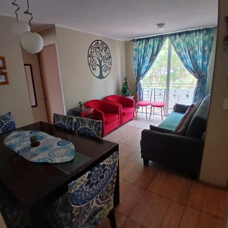 Hermoso y acogedor Dpto cerca de Playa y Terminal - Three-Bedroom Apartment - 4