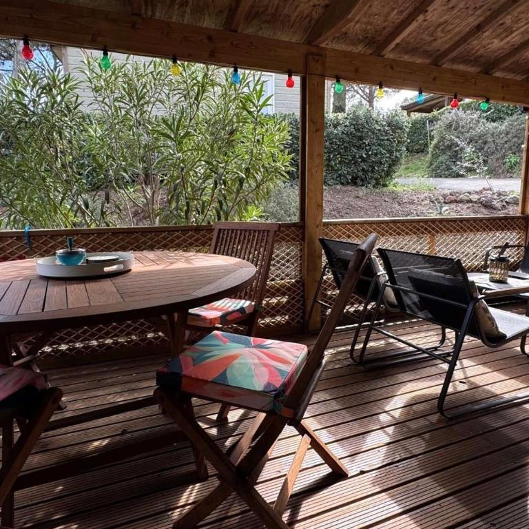 Chalet au calme, clim et parking - 4 pers. - Chalet 2 Chambres - 13