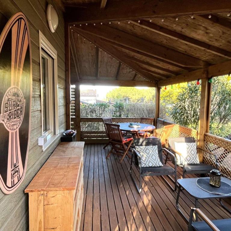 Chalet au calme, clim et parking - 4 pers. - Chalet 2 Chambres - 14