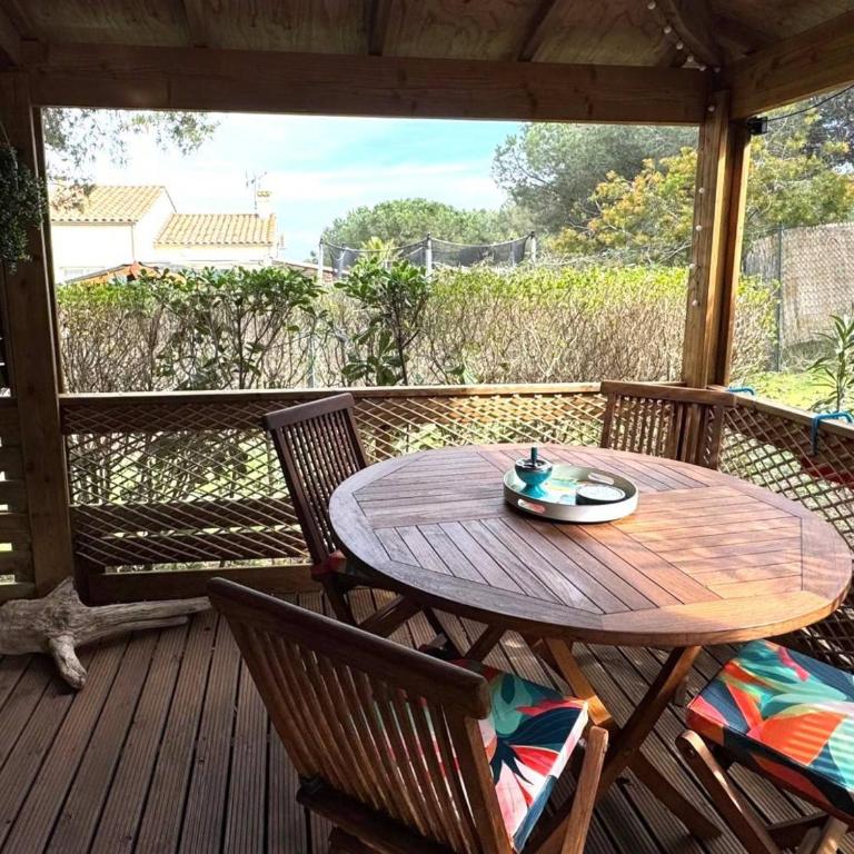 Chalet au calme, clim et parking - 4 pers. - Chalet 2 Chambres - 15