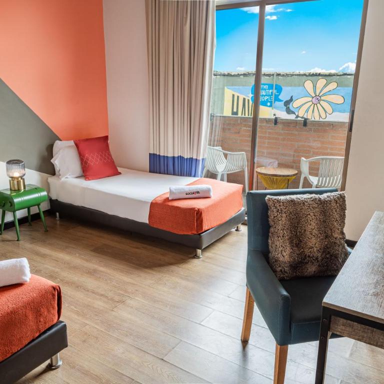 Delgadillo Boutique Hotel by Socialtel - Habitación Doble Estándar - 2 camas - 3