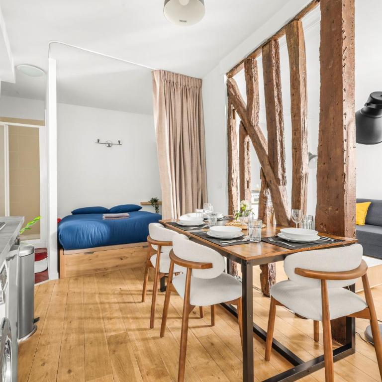 Quartier Musée du Louvre 6 - Studio Apartment with Netflix - Studio - 13