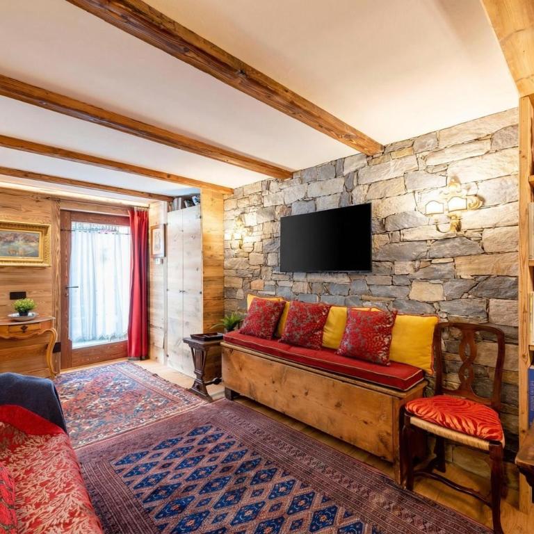Beautiful Apartment In Courmayeur - Happy Rentals - Appartement Deluxe - 14