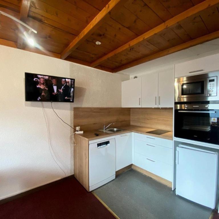 Résidence Lac Blanc - VAL THORENS location: studio pour 4 personnes oriénté sud ouest résidence Lac Blanc MAE-9050 - Estudio - 1