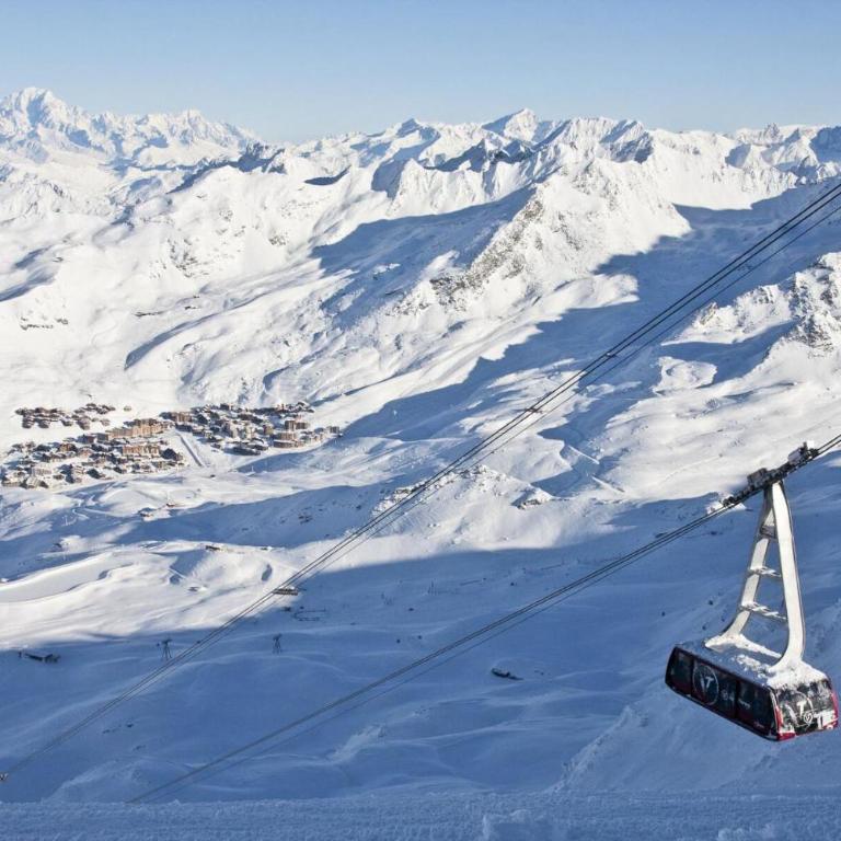 Résidence Lac Blanc - VAL THORENS location: studio pour 4 personnes oriénté sud ouest résidence Lac Blanc MAE-9050 - Estudio - 9