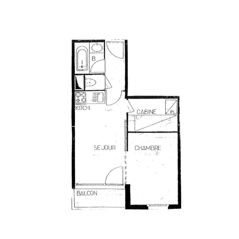 Résidence Vanoise - Val Thorens location: Belle vue, appartement 4 personnes chaleureux, centre station MAE-9047 - Appartement - 3