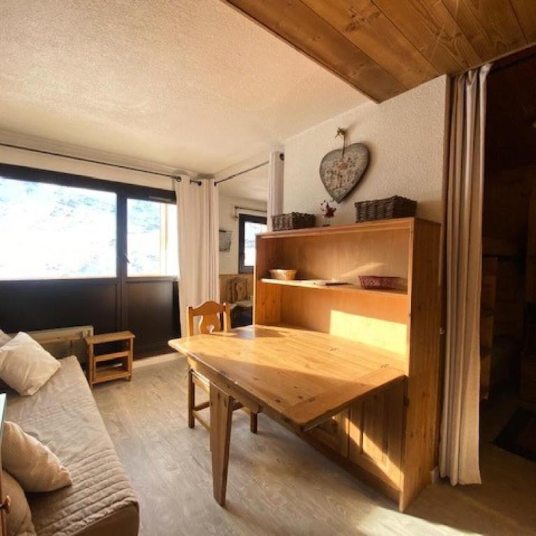 Résidence Vanoise - Val Thorens location: Belle vue, appartement 4 personnes chaleureux, centre station MAE-9047 - Appartement - 8
