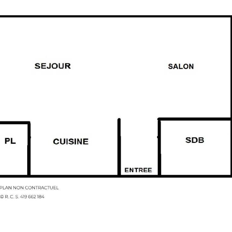 Résidence Beaufortain - Studio pour 4 personnes avec vue sur la Croisette MAE-5024 - Studio - 12
