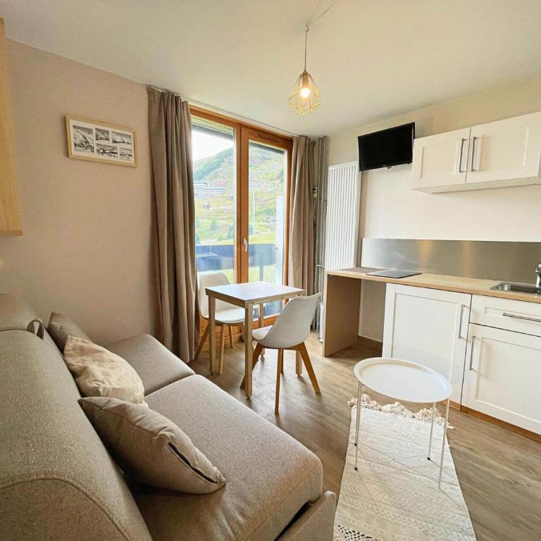 Résidence Dorons - Charmant studio pour 2 ppersonnes ski au pieds au coeur des Ménuires idéal couple MAE-6134 - Studio - 7