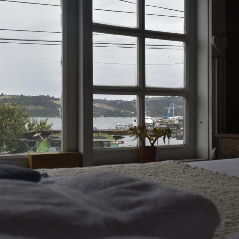 Estación Hostel - Double Room with Sea View - 33