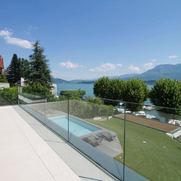 Villa Piscine chauffée vue et accès lac climatisation - Villa - 7