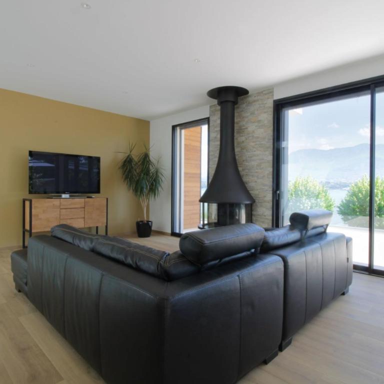 Villa Piscine chauffée vue et accès lac climatisation - Villa - 15