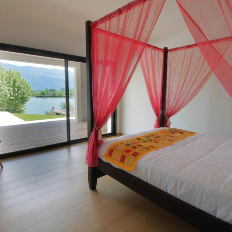 Villa Piscine chauffée vue et accès lac climatisation - Villa - 25