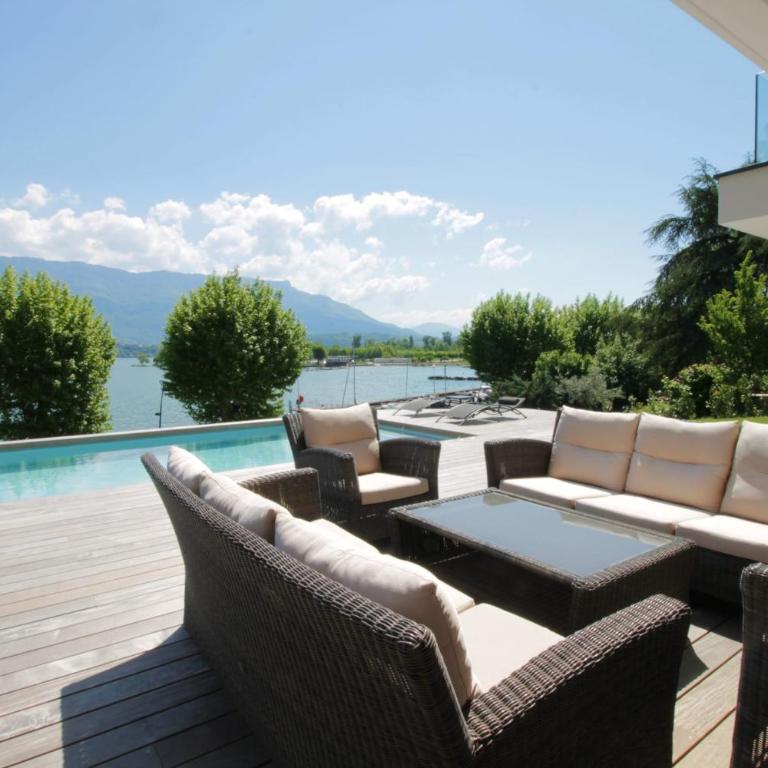 Villa Piscine chauffée vue et accès lac climatisation - Villa - 40