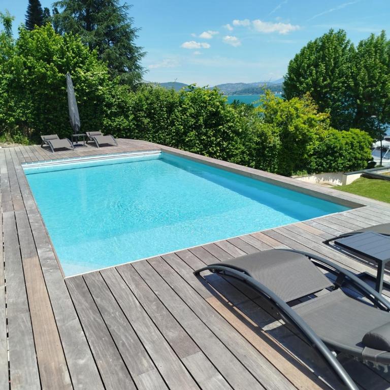 Villa Piscine chauffée vue et accès lac climatisation - Villa - 41