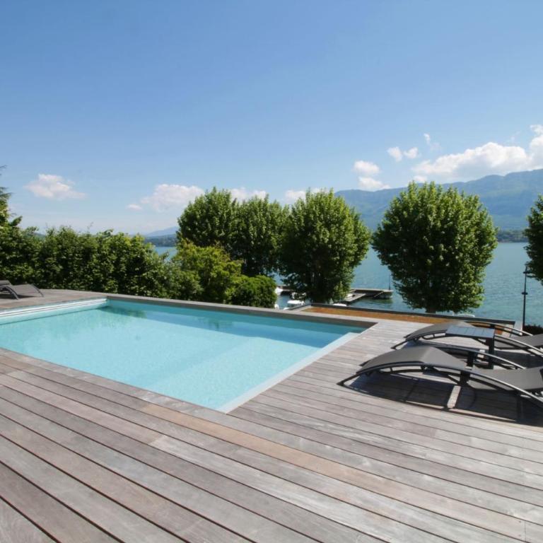 Villa Piscine chauffée vue et accès lac climatisation - Villa - 43