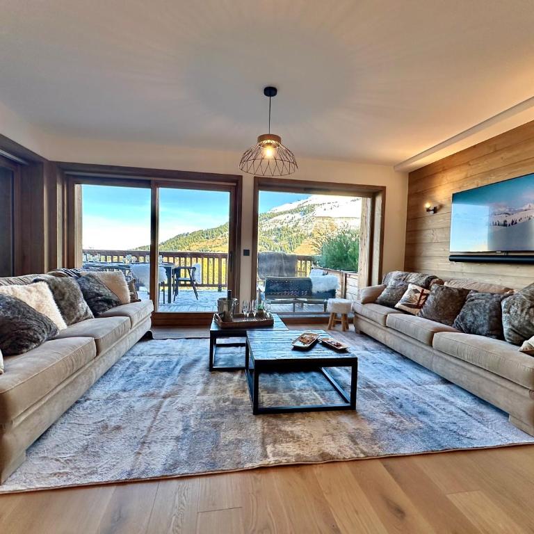 Les Balcons de l'Aigle Les Chalets Meribel, 100m from ski lift Les Chalets - Appartement - 1