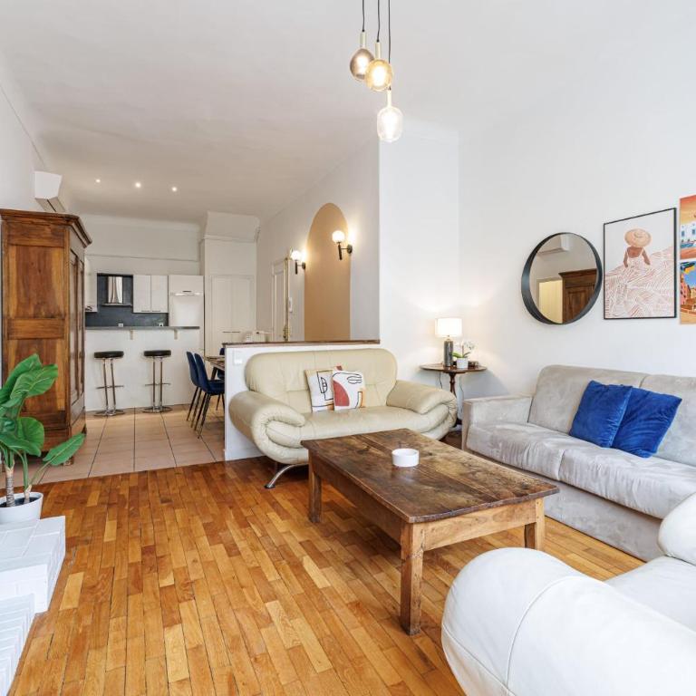 Elegant and Spacious 2 Bedroom in Menton Center - Apartment mit 2 Schlafzimmern - 8