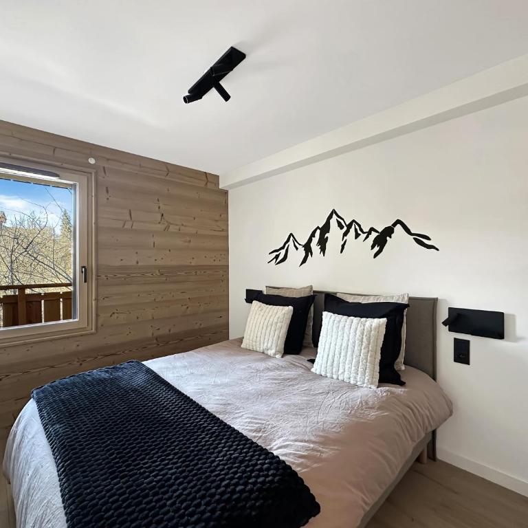 DBA104 - 4 pieces 6 pers Centre village Carroz - Three-Bedroom Apartment with Balcony - 7