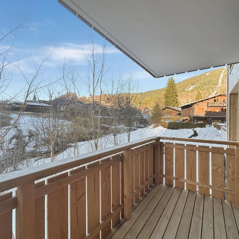 DBA104 - 4 pieces 6 pers Centre village Carroz - Three-Bedroom Apartment with Balcony - 14