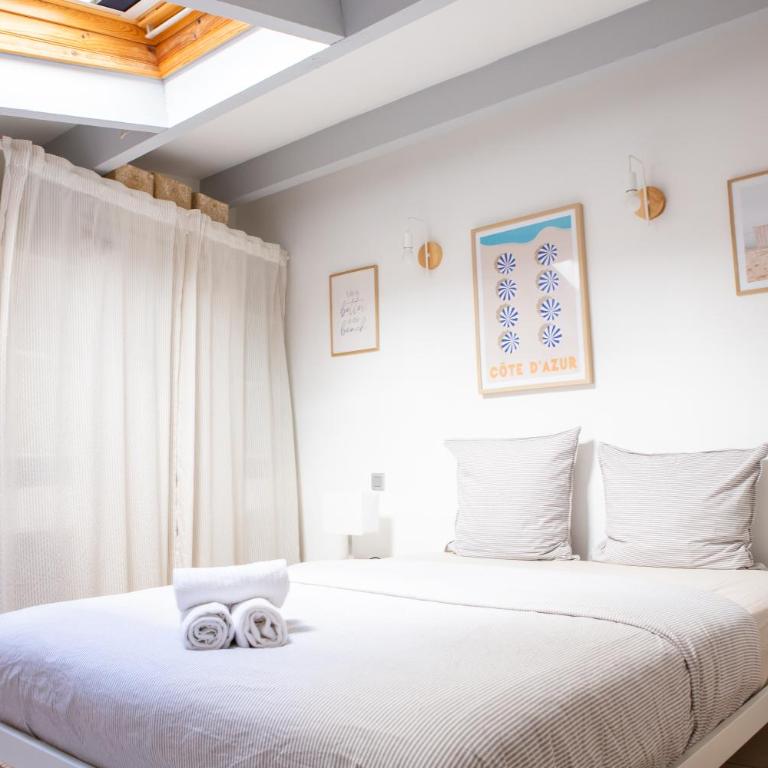 Duplex carré d'or au calme sur cour 100m de la plage - Appartement 3 Chambres - 19