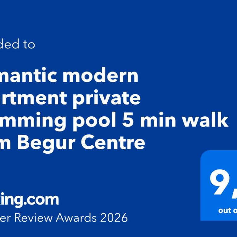 Romantic modern apartment private swimming pool 5 min walk from Begur Centre - One-Bedroom Apartment - 2