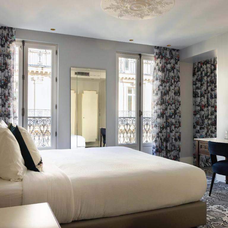 Normandy Le Chantier - Chambre Double Deluxe avec Balcon - 1
