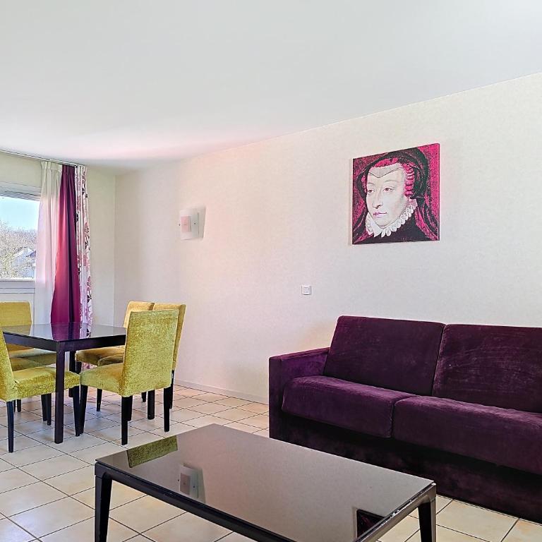 Terres de France - Le Domaine du Val d'Amboise - 2 beedrooms Duplex (6 people) - 6