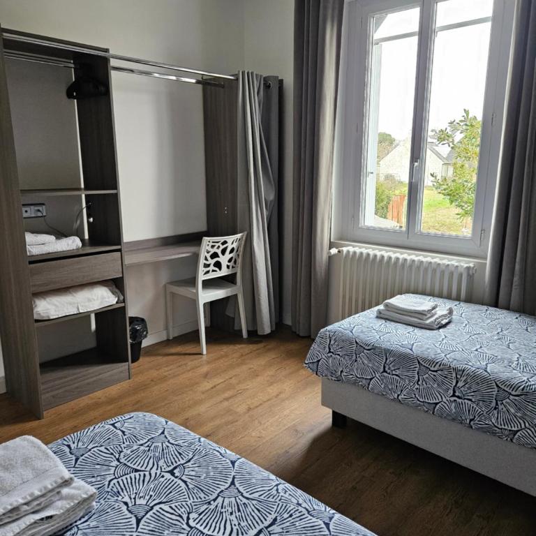Maison Deluxe, moderne, calme, terrasse, proche chantiers de l'Atlantique et Airbus - Maison de Ville 2 Chambres - 23