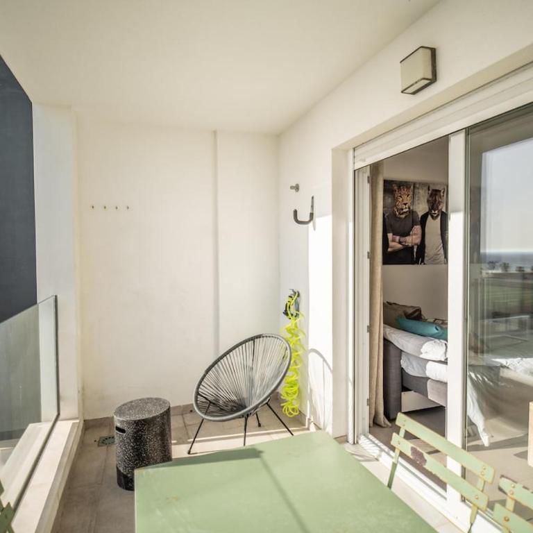 1Hab premium, terraza con vistas al mar, parking y totalmente renovado - Apartamento de 1 dormitorio - 11
