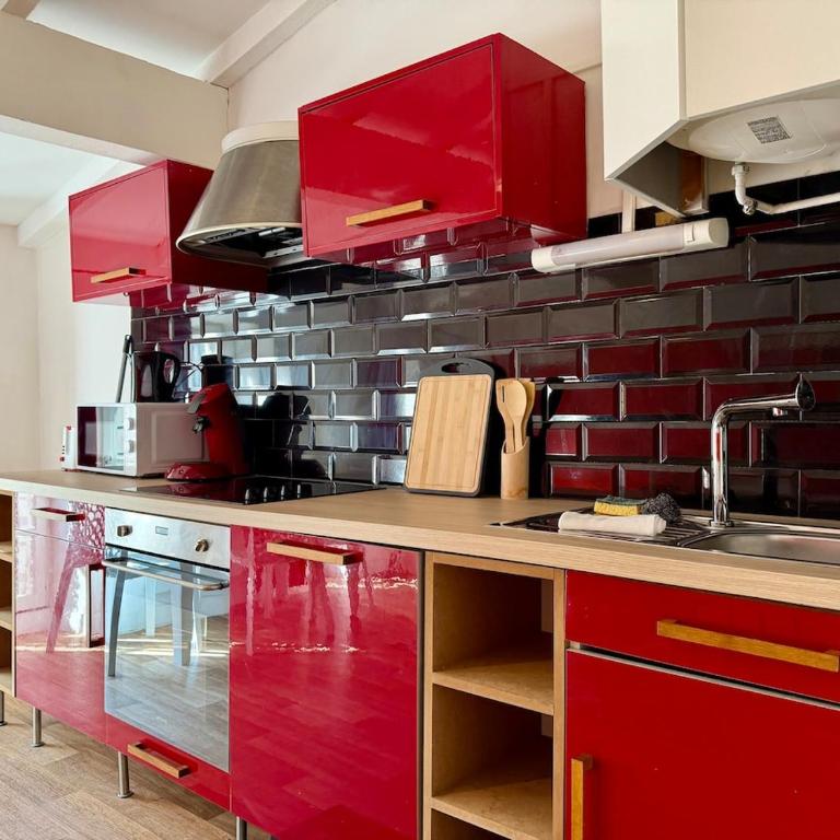 L'Etoile Rouge - T2 Proche Gare et Centre Ville - Apartment mit 1 Schlafzimmer - 15