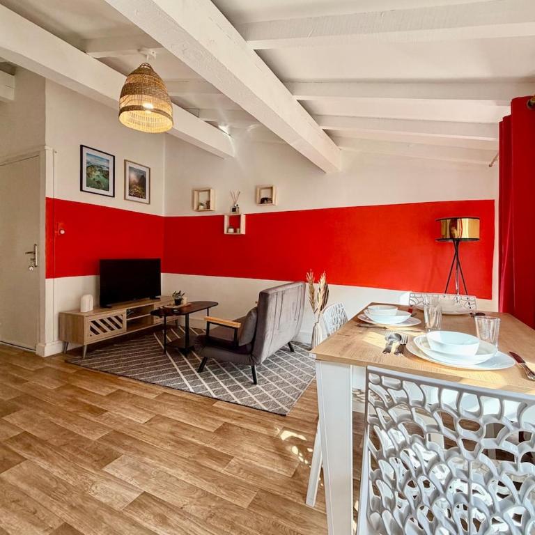 L'Etoile Rouge - T2 Proche Gare et Centre Ville - Apartment mit 1 Schlafzimmer - 4