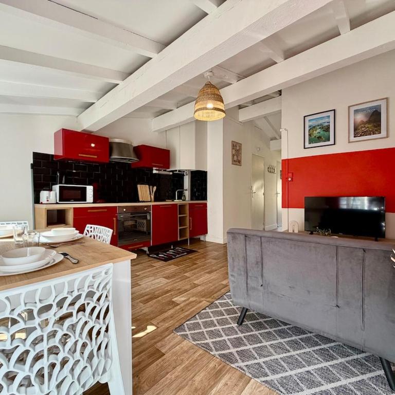 L'Etoile Rouge - T2 Proche Gare et Centre Ville - Apartment mit 1 Schlafzimmer - 11