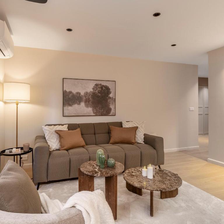 Loft with Home Cinema, Modern Apartment Just Minutes from Monaco - Appartement 1 Chambre - 7