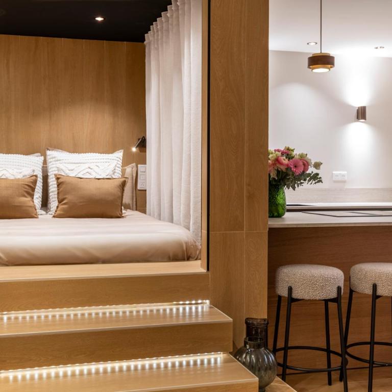 Loft with Home Cinema, Modern Apartment Just Minutes from Monaco - Appartement 1 Chambre - 8