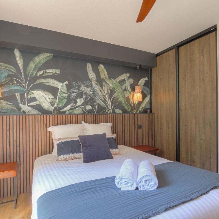 Studio chic piscine, jardin et parking, Lyon 3 - Appartement 1 Chambre - 11