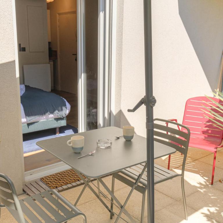 Studio chic piscine, jardin et parking, Lyon 3 - Appartement 1 Chambre - 3