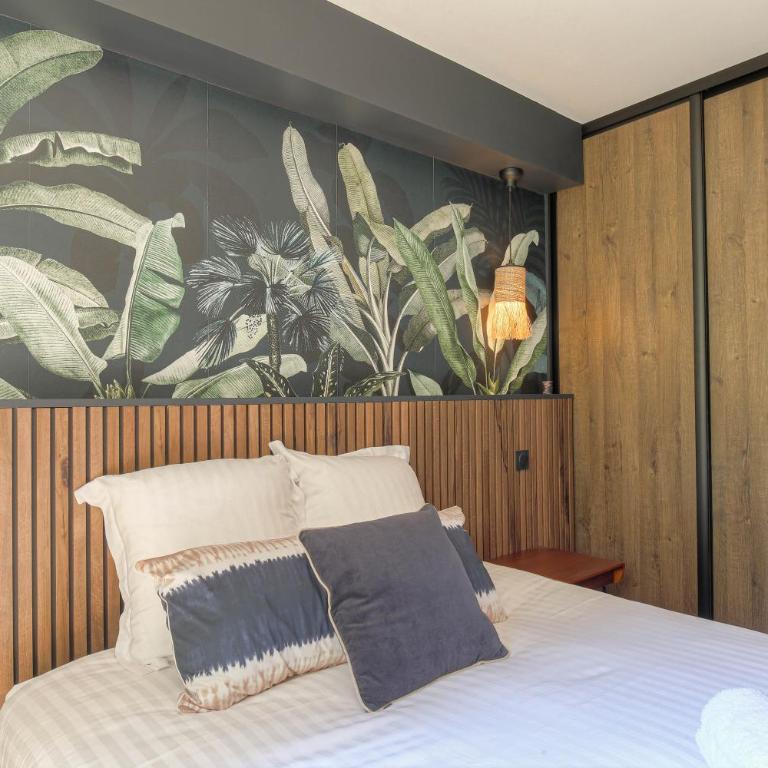 Studio chic piscine, jardin et parking, Lyon 3 - Appartement 1 Chambre - 17