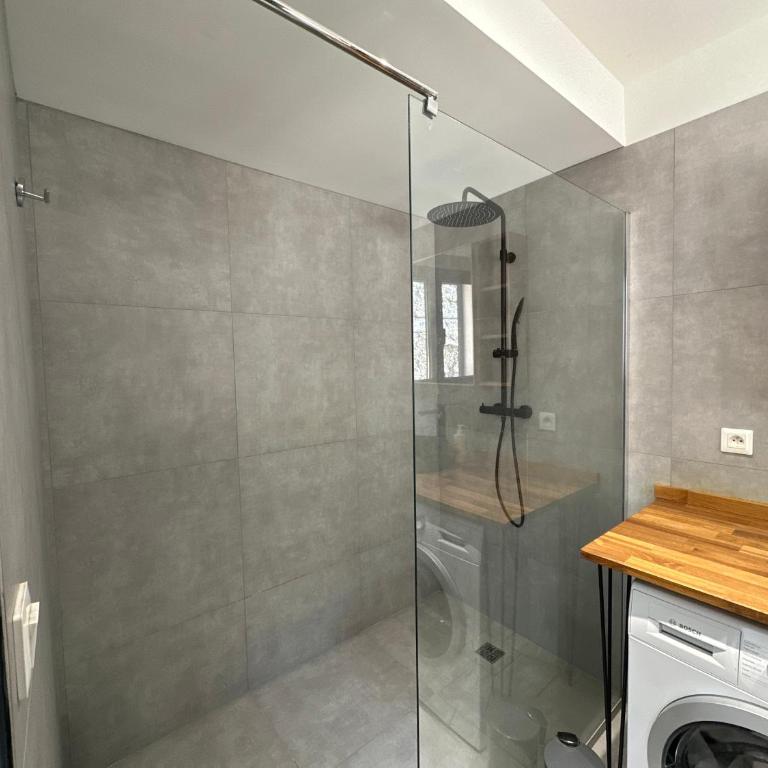La Désirade - Magnifique villa climatisée avec piscine jardin et parking proche centre ville Aix-en-Provence - Villa avec Piscine Privée - 28